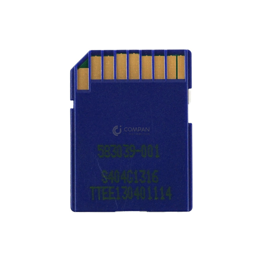 583039-001 HP 4GB SDHC FLASH CARD -